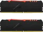 Kingston FURY Beast RGB DIMM Kit 64GB, DDR4-3000, CL16-19-19