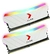 PNY XLR8 Gaming Epic-X RGB White Edition DIMM Kit 16GB, DDR4-3200, CL16-18-18-36