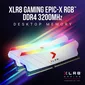 PNY XLR8 Gaming Epic-X RGB White Edition DIMM Kit 32GB, DDR4-3200, CL16-18-18-36
