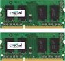 Crucial SO-DIMM Kit 8GB, DDR3L-1333, CL9