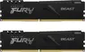 Kingston FURY Beast DIMM Kit 64GB, DDR4-3600, CL18-22-22