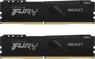 Kingston FURY Beast DIMM Kit 8GB, DDR4-2666, CL16-18-18