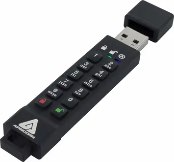 Apricorn Aegis Secure Key 3z 64GB, USB-A 3.0