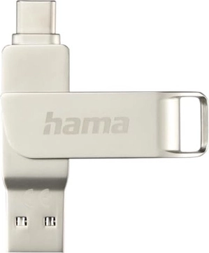 Hama C-Rotate Pro USB Stick 128GB, USB-A 3.0/USB-C 3.0
