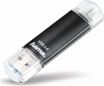 Hama FlashPen Laeta Twin 32GB, USB-A 3.0/USB 2.0 Micro-B