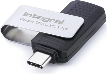 Integral Crypto-C Dual FIPS 197 64GB, USB-A 3.0