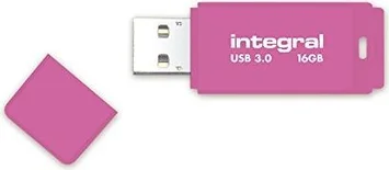 Integral Neon Pink 16GB, USB-A 3.0