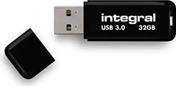 Integral Noir 32GB, USB-A 3.0