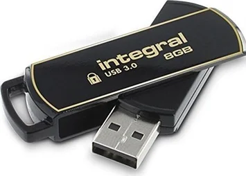 Integral Secure 360 Secure Lock II 8GB, USB-A 3.0