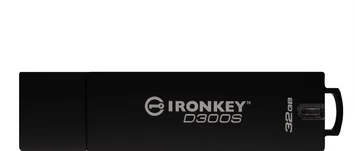 Kingston IronKey D300S Serialized 32GB, USB-A 3.0