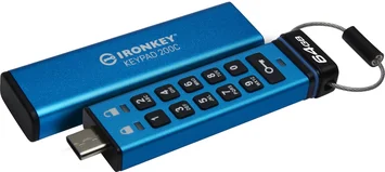Kingston IronKey Keypad 200C 64GB, USB-C 3.0