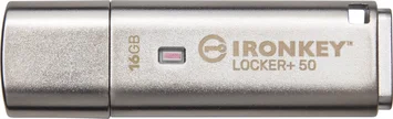 Kingston IronKey Locker+ 50 16GB, USB-A 3.0