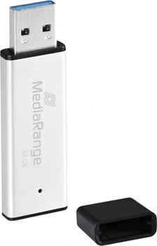 MediaRange USB 3.0 Performance Aluminium 64GB, USB-A 3.0