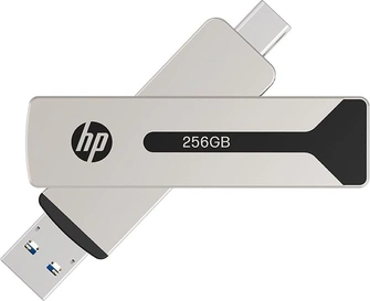PNY HP 911 Pro Pearl Nickel 256GB, USB-A 3.0/USB-C 3.0