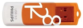 Philips Vivid orange 128GB, USB-A 3.0