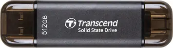 Transcend ESD310C Black 512GB, USB-A 3.1/USB-C 3.1