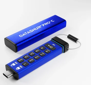 iStorage datAshur Pro+C 512GB, USB-C 3.0