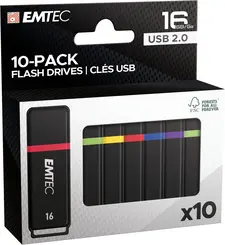 Emtec K100 Mini Box 16GB, USB-A 2.0, 10er-Pack
