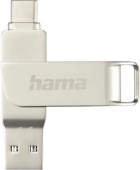 Hama C-Rotate Pro USB Stick 128GB, USB-A 3.0/USB-C 3.0