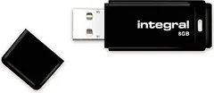 Integral Black 8GB, USB-A 2.0