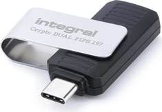 Integral Crypto-C Dual FIPS 197 64GB, USB-A 3.0