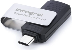 Integral Crypto-C Dual FIPS 197 256GB, USB-A 3.0