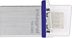 Integral Micro Fusion 16GB, USB-A 2.0/USB 2.0 Micro-B