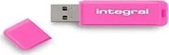Integral Neon Pink 16GB, USB-A 2.0