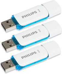 Philips Snow Edition 16GB, USB-A 2.0, 3er-Pack