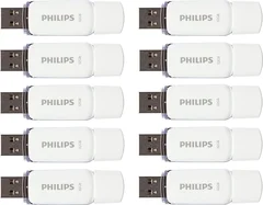 Philips Snow Edition 32GB, USB-A 2.0, 10er-Pack