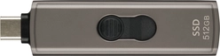 Transcend ESD330C Portable SSD 512GB, USB-C 3.1