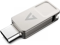 V7 2-in1 USB-Stick 128GB, USB-A 3.0/USB-C 3.0