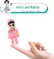 Diverse USB-Sticks Cartoon Krankenschwester rosa 64GB, USB-A 3.0