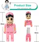 Diverse USB-Sticks Cartoon Krankenschwester rosa 8GB, USB-A 2.0