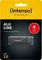 Intenso Alu Line anthrazit 4GB, USB-A 2.0