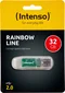 Intenso Rainbow Line 32GB, USB-A 2.0