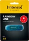 Intenso Rainbow Line 4GB, USB-A 2.0
