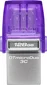 Kingston DataTraveler microDuo 3C G3 128GB, USB-A 3.0/USB-C 3.0