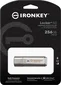 Kingston IronKey Locker+ 50 256GB, USB-A 3.0