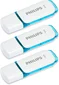 Philips Snow Edition 16GB, USB-A 2.0, 3er-Pack