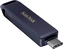 SanDisk Phone Drive for iPhone Metallic Sky 128GB, USB-C 3.0/Lightning