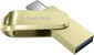 SanDisk Ultra Dual Drive Luxe gold 128GB, USB-A 3.0/USB-C 3.0