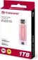 Transcend ESD310P Pink 1TB, USB-A 3.1/USB-C 3.1