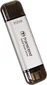 Transcend ESD310S Silver 512GB, USB-A 3.1/USB-C 3.1