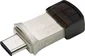 Transcend JetFlash 890 128GB, USB-A 3.0/USB-C 3.0