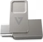 V7 2-in1 USB-Stick 128GB, USB-A 3.0/USB-C 3.0