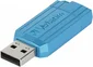 Verbatim Store 'n' Go PinStripe Caribbean Blue 16GB, USB-A 2.0