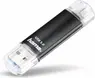 Hama FlashPen Laeta Twin 128GB, USB-A 3.0/USB 2.0 Micro-B
