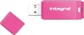 Integral Neon Pink 32GB, USB-A 2.0