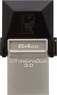 Kingston DataTraveler microDuo 64GB, USB-A 3.0/USB 2.0 Micr...